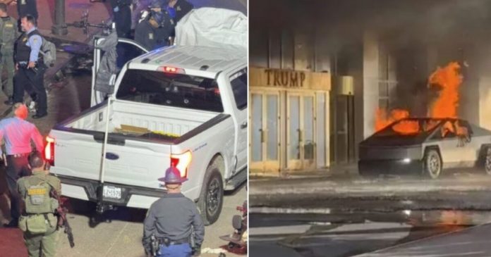 cybertruck-that-exploded-outside-trump-vegas-hotel-contained-bomb-and/or-fireworks-—-was-rented-from-turo,-the-same-app-new-orleans-terrorist-used