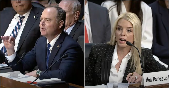 ouch:-pam-bondi-blows-up-loathsome-senator-adam-schiff-with-a-pair-of-devastating-responses-when-he-brings-up-j6-and-liz-cheney-(video)