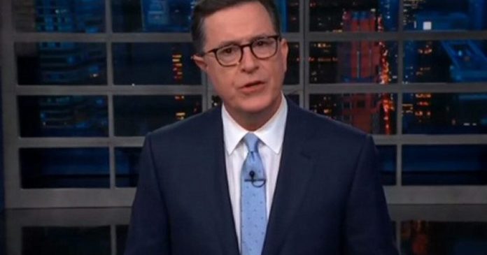 self-important-loser-stephen-colbert-is-sad-biden-is-leaving-office,-says-trump-might-pull-him-off-the-air-(video)