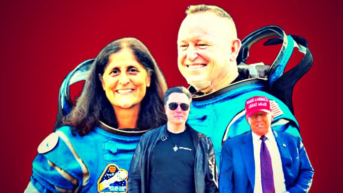 trump-asks-musk-and-spacex-to-rescue-asap-the-two-boeing-starliner-astronauts-left-stranded-in-the-international-space-station-for-eight-months-by-the-biden-regime