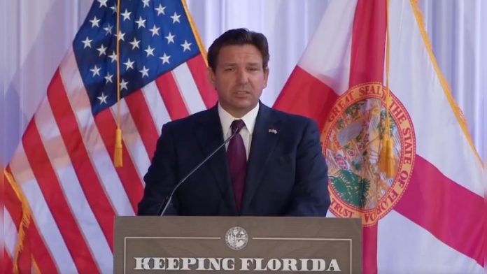 desantis-throws-shade-at-president-trump’s-endorsement-of-rep.-byron-donalds-for-florida-governor,-floats-wife-casey-instead