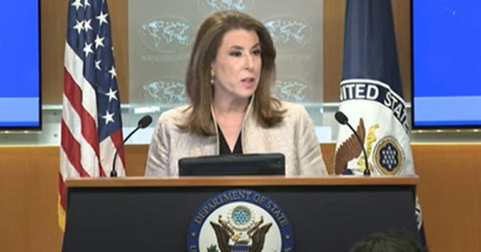 state-department-spokeswoman-tammy-bruce-gives-first-press-briefing:-‘our-north-star-is-the-pursuit-of-peace’-(video)