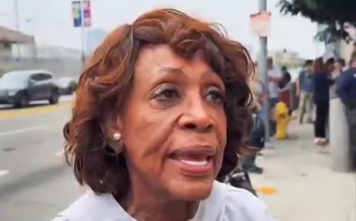 “what-are-you-going-to-do?-shoot-some-kids?”-–-democrat-rep.-maxine-waters-taunts-national-guard-troops-in-downtown-los-angeles-(video)