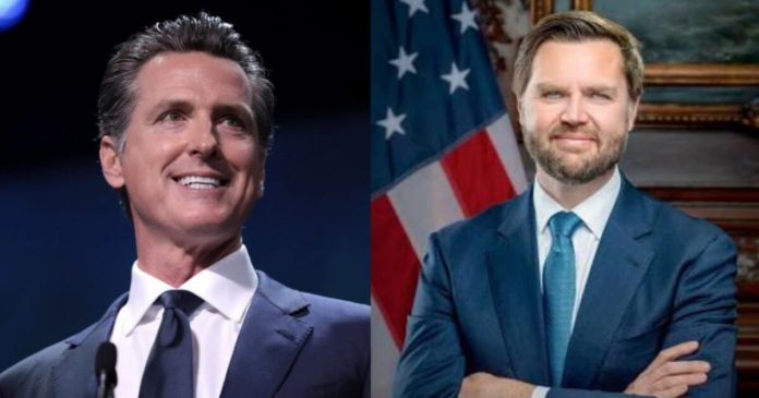 california-governor-gavin-newsom-wants-to-debate-jd-vance-after-vance’s-los-angeles-visit