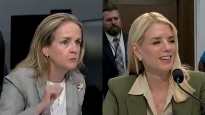 watch:-“so-discourteous!”-–-unhinged-democrat-rep.-triggered-after-ag-pam-bondi-shreds-her-in-house-hearing:-“you-want-to-talk-about-incompetence?-you’re-the-one-that-said-joe-biden-was-competent!”