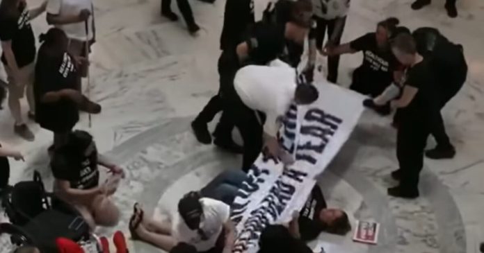 leftists-invaded-the-capitol-to-protest-the-‘big-beautiful-bill’-–-will-they-get-the-j6-treatment?-(video)