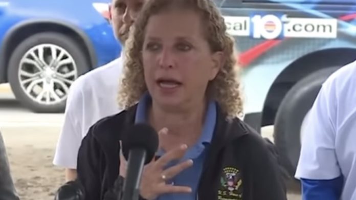 pure-gold:-a-bathroom?-debbie-wasserman-schultz-says-inmates-at-alligator-alcatraz-are-being-forced-to-“brush-their-teeth-where-they-poop”-(video)